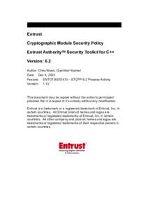Microsoft Word - EtkSK -- Security Policy-v1.10.doc