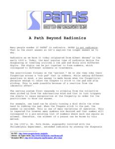 Microsoft Word - A Path Beyond Radionics.doc