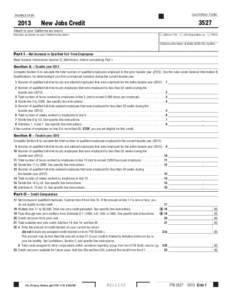 2013 Form[removed]New Jobs Credit