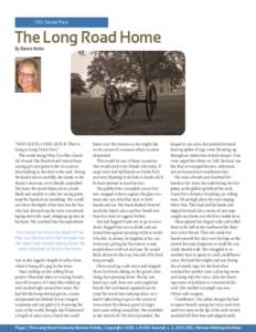 The Long Road Home 2011 Second Place By Bonnie Hobbs  “MISS OLETA, COME QUICK! They’re