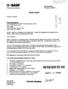 8EHQ-10-17830A  TSCA 8(e) Notice