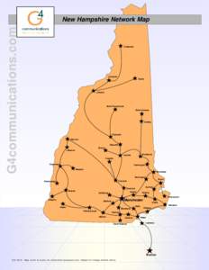 G4communications.com  New Hampshire Network Map Colebrook