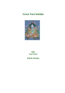 Green Tara Seichim[removed]East Wind Holistic Healing