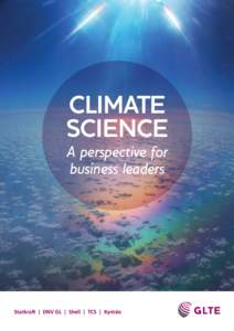 Climate science A perspective for business leaders