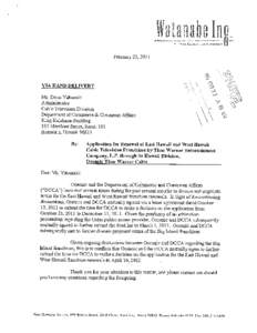 Letter Agreement to Extend Deadline to April 16, 2012