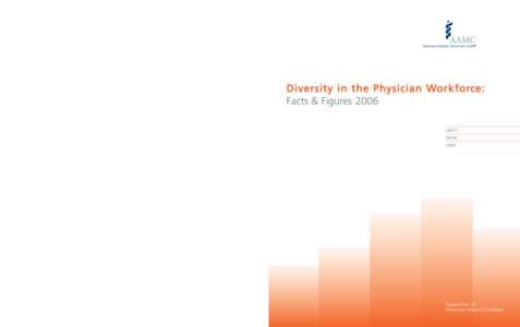 D i v e r s i t y i n t h e P h y s i c i a n Wo r k f o rc e : Facts & Figures[removed]Association of American Medical Colleges 2450 N Street, N.W., Washington, D.C[removed]T[removed]F[removed]