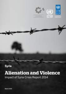 Syria  Alienation and Violence Impact of Syria Crisis Report[removed]March 2015