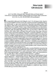 Péter László Célt-tévesztve Recenzió Jon E. Fox (2004) „Missing the Mark: Nationalist Politics and Student Apathy” (Célt-tévesztve: Nacionalista politikák és diákok apátiája) East European Politics and S