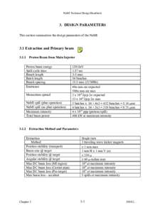 Microsoft Word - TDH_V2_3_DesignParameters.doc