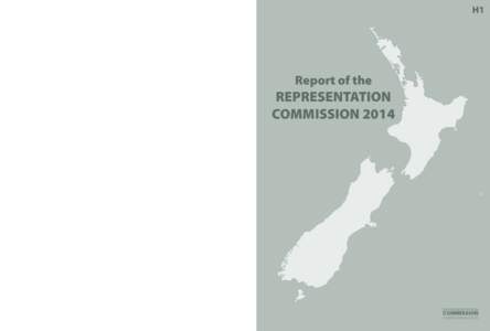 H1  Report of the REPRESENTATION COMMISSION 2014 Report of the