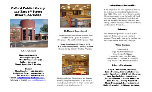 Librarian / West Florida Regional Library / Cultural heritage / Public services / Baltimore County Public Library / Library science / Interlibrary loan / Library