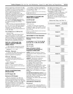 [removed]Federal Register / Vol. 66, No[removed]Wednesday, August 15, [removed]Rules and Regulations topical suspension, and NADA 55–005 for Liquichlor with Cerumene (squalane, pyrethrins, and piperonyl butoxide)