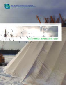 James Bay Advisory Committee on the Environment Comité consultatif pour lʼenvironnement de la Baie James JBACE / ANNUAL REPORT[removed]  PICTURES ON COVER PAGE BY COOPER DIGITAL PRODUCTIONS