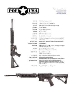 Assault rifles / Magpul Industries / Adaptive Combat Rifle
