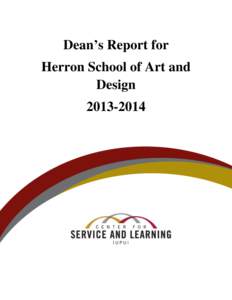 Dean’s Report for Herron School of Art and Design[removed]|Page