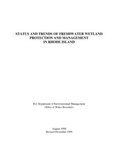 Environment / Ecology / Palustrine / Clean Water Act / Wetlands of the United States / No net loss wetlands policy / Aquatic ecology / Water / Wetland