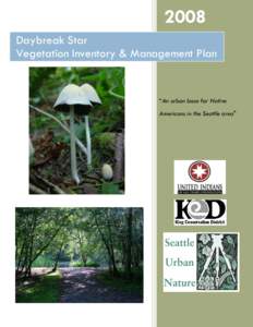 Shadow Lake Vegetation Management Plan