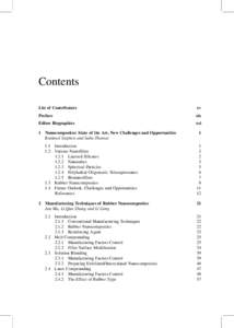 Contents List of Contributors xv  Preface