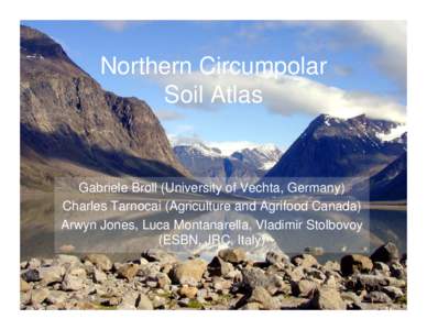 Northern Circumpolar Soil Atlas