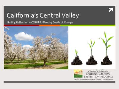 California’s Central Valley Rolling Reflection – CCROPP: Planting Seeds of Change   Community Members