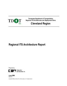 Microsoft Word - Cleveland Regional ITS Architecture.doc