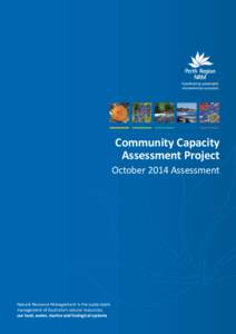 Microsoft Word - Final October 2014 Community Capacity Assessment[1].docx