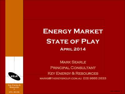 ENERGY CONTRACT NEGOTIATION & MANAGING PEAK DEMAND                               EWOV  Training – February 2012