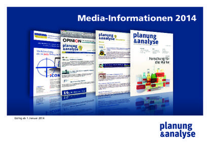 Media-Informationen[removed]Gültig ab 1. Januar[removed]JA[removed]36_Mediadaten_PuA_2014_deut.indd 1
