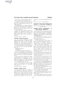 Off. of Spec. Educ. and Rehab. Services, Education (1) Issues a written decision that includes a statement of findings; and (2) Submits a copy of the decision to the Secretary and sends a copy to each party by certified 