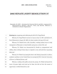 2005 − 2006 LEGISLATURE  LRB−3667/1