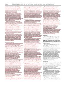 [removed]Federal Register / Vol. 68, No[removed]Friday, March 28, [removed]Rules and Regulations careful consideration of the Tribe’s concerns, we must clearly state the