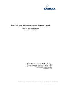 IEEE 802 / Metropolitan area networks / Wireless networking / Software-defined radio / Radio spectrum / WiMAX / S band / Wireless local loop / 4G / Technology / Wireless / Electronic engineering