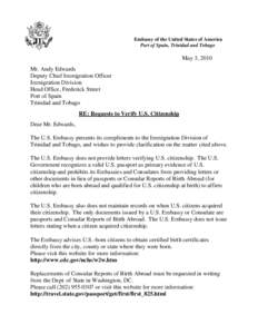 Immigration to the United States / Law / Constitutional law / Citizenship in the United States / United States law / United States Citizenship and Immigration Services / United States passport / Canadian nationality law / Naturalization / Nationality / Nationality law / United States nationality law