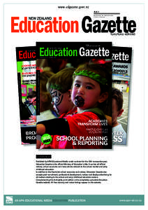 www.edgazette.govt.nz  Education Gazette New ZealaNd  TukuTuku kŌrero