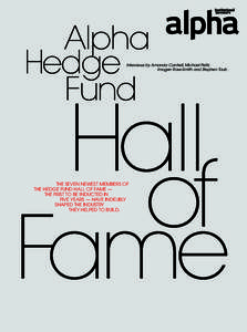 Alpha Hedge Fund Interviews by Amanda Cantrell, Michael Peltz,