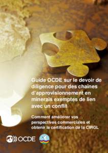 Guide OCDE sur le devoir de diligence pour des chaînes d’approvisionnement en minerais exemptes de lien avec un conflit Comment améliorer vos