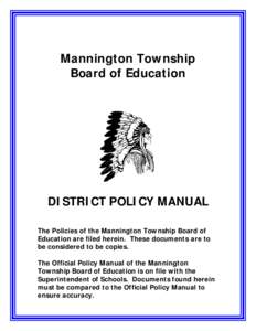 Mannington Township School District / New Jersey / Mannington