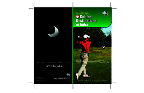 Golfing Destinations in India Supported by