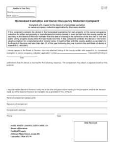 Reset Form DTE 106B RevAuditor’s Use Only County