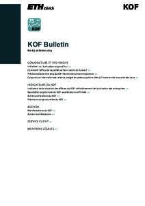 75  ans KOF Bulletin No 67, octobre 2013