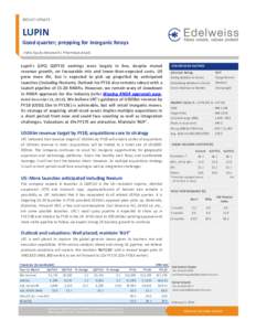 Microsoft Word - Lupin - result update-Feb-15-EDEL.docx