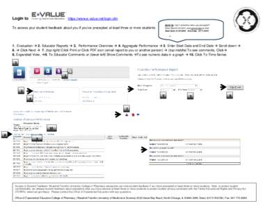 Family Educational Rights and Privacy Act / Preceptor / Rosalind Franklin University of Medicine and Science / Experiential education / Internet privacy / Education / Privacy law / Alternative education