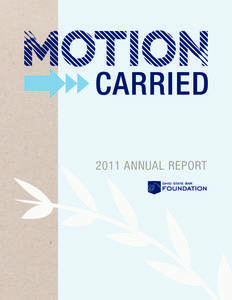 2011 ANNUAL REPORT  MOMENTUM