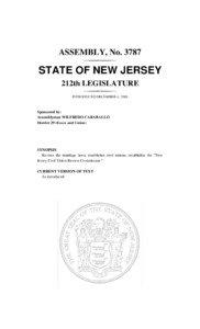 ASSEMBLY, No[removed]STATE OF NEW JERSEY