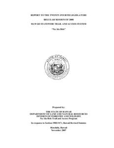 United States Department of Transportation / Trail / Federal assistance in the United States / Recreational Trails Program / Transportation in the United States