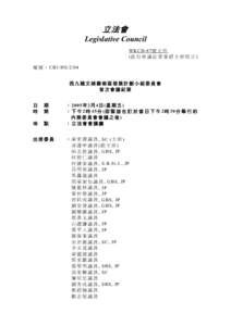 立法會 Legislative Council WKCD-87號 文 件 (此 份 會 議 紀 要 業 經 主 席 核 正 ) 檔 號 ： CB1/HS/2/04 西九龍文娛藝術區發展計劃小組委員會