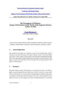 Asia / Ethnic issues in Japan / Koreans in Japan / Go / Koreans / Demographics of Japan / Japan–Korea relations / Japan