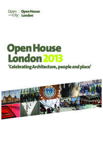 Open Open House —City London Open House London 2013