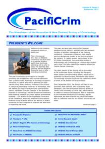 Volume 8, Issue 2 September 2011 PacifiCrim  PacifiCrim