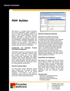 Datasheet PDM Builder.pub